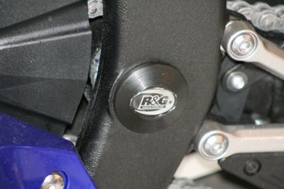 Zátka do rámu, dolní, levá - Yamaha YZF-R6 '06-'08, černá